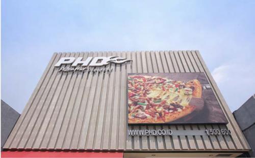 PIZZA HUT DELIVERY  CIMAHI 3 Conwood Plank 8”