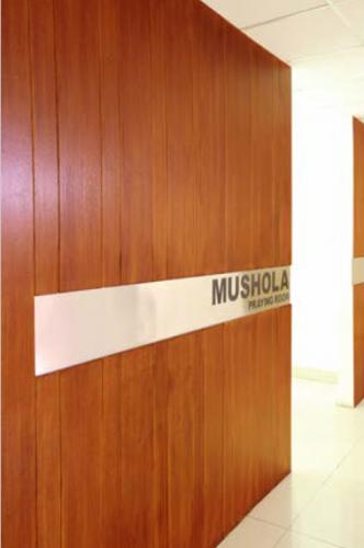 PRAYING ROOM STASIUN JUANDA JAKARTA 1 Conwood Decorative Deck 6” - Conwood Decorative Deck 8”