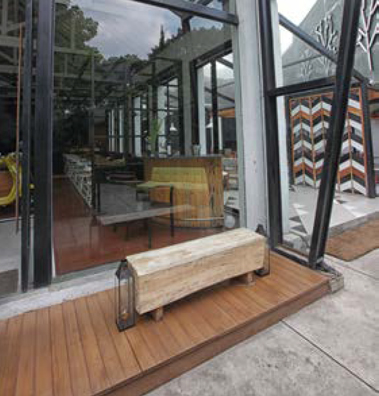 SAKA BISTRO  BAR BANDUNG 5 Conwood Deck 12” D3 - Conwood Decorative Deck 8” - Conwood Decorative Deck 4”